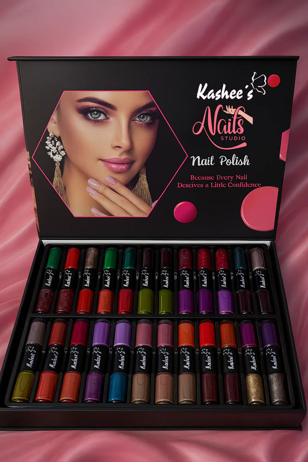 Kashee’s Nail's Polish (Pack of 48 Pcs) hot Selling
