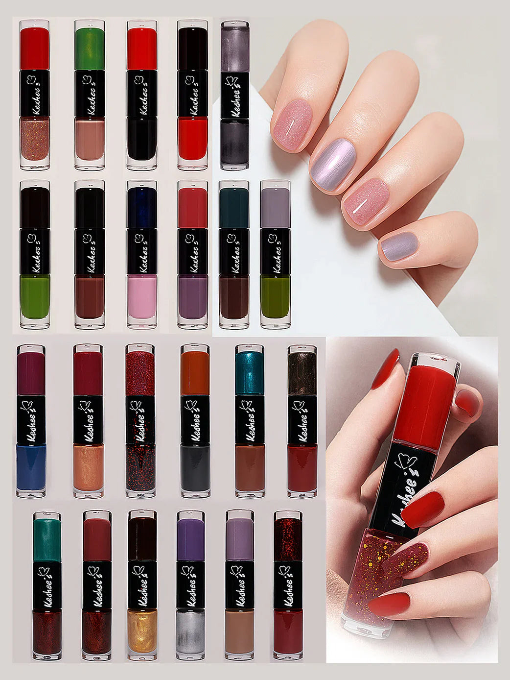 Kashee’s Nail's Polish (Pack of 48 Pcs) hot Selling